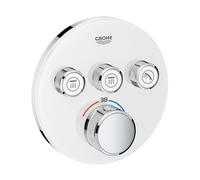 Grohe Grohtherm SmartControl grifo de bañera y ducha empotrado con termostato blanco 29904LS0