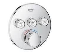 Grohe Grohtherm SmartControl grifo de bañera y ducha empotrado con termostato StarLight Chrome 29121000