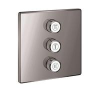 Grohe Grohtherm SmartControl - Grifo empotrado para 3 dispositivos, Hard Graphite 29127A00