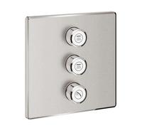Grohe Grohtherm SmartControl - Grifo empotrado para 3 dispositivos, supersteel 29127DC0