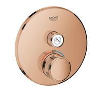 Grohe Grohtherm SmartControl - Grifo empotrado termostático de ducha con una válvula, Warm Sunset 29118DA0