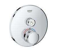 Grohe Grohtherm SmartControl grifo para ducha empotrado con termostato StarLight Chrome 29118000