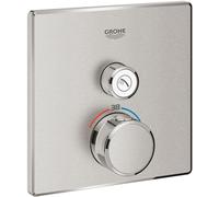 Grohe Grohtherm SmartControl grifo para ducha empotrado con termostato SuperSteel 29123DC0