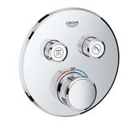 Grohe Grohtherm SmartControl grifo de bañera y ducha empotrado con termostato cromo 29119000
