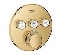 Grohe Grohtherm SmartControl - Grifo termostático empotrado de ducha, 3 válvulas, Cool Sunrise 29121GL0