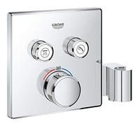 Termostato Grohe Grohtherm SmartControl con dos válvulas de cierre, soporte de ducha integrado, 29125000