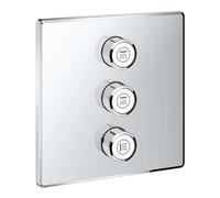 Grohe Grohtherm SmartControl - Válvula empotrada para 3 aparatos, cromo 29127000