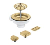 Grohe - Juego de desagüe para fregadero, Cool Sunrise cepillado 40996GN0