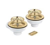 Grohe - Juego de desagüe para fregadero, Cool Sunrise cepillado 40997GN0