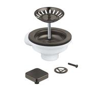 Grohe - Juego de desagüe para fregadero, Hard Graphite cepillado 40400AL0