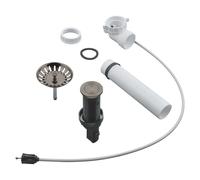 Grohe - Juego de desagüe para fregadero, Hard Graphite cepillado 40986AL0