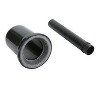 Grohe - Juego de suministro y desagüe para inodoro, negro 37104K00