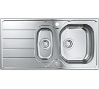 GROHE Fregadero K200 97x50 cm acero inoxidable cepillado con desagüe automático 31564SD1