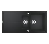 Grohe K400 fregadero de granito 100x50 cm negro 31642AP0