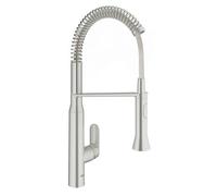 Grohe K7 - Grifo de fregadero con brazo flexible, supersteel 31379DC0