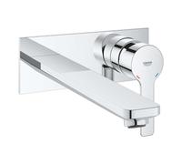 Grohe Lineare - Grifo de lavabo L empotrado, instalación 2 orificios, cromo 23444001