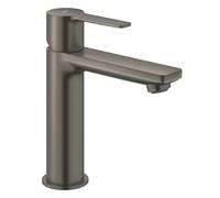 GROHE Grifo de lavabo Lineare 23106AL1 con desagüe Push-Open Hard Graphite cepillado