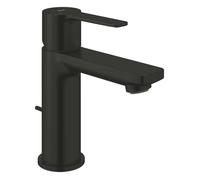 Grohe Lineare New - Grifo de lavabo, con desagüe, negro mate 321092431