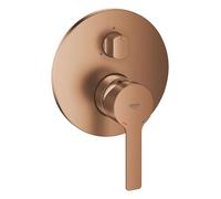 Grohe Lineare New - Grifo empotrado para 3 dispositivos, cepillado Warm Sunset 24095DL1