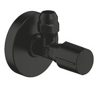 GROHE Llave de corte de 1/2" QuickFix (Acabado duradero), Negro mate 220732430