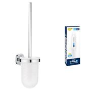 Grohe Lote Start QuickFix - Set escobillero en Cromo con Adhesivo QuickGlue A1 (Pegamento sin taladrar para 1 Punto de Montaje), Ref. 41185000