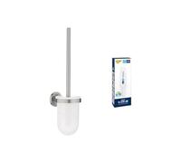 Grohe Lote Start QuickFix - Set escobillero en Gris Mate con Adhesivo QuickGlue A1 (Pegamento sin taladrar para 1 Punto de Montaje), Ref. 41185DC0