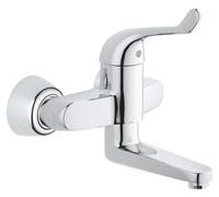 Grohe. Mezclador de seguridad para pared, modelo Euroeco Special 32792. Salida de 200 mm, acabado cromado. Número de artículo: 32792000
