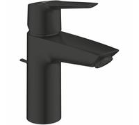 Grohe Mezclador monomando de lavabo Start Negro mate Talla S con desagüe