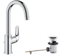 Grohe Mezclador Monomando de Lavabo Swift Cromo Caño Alto Talla L