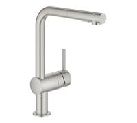 Grohe Minta grifo de cocina de pie acero inoxidable 30274DC0