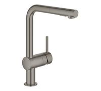 Grohe Minta grifo de cocina de pie Brushed Hard Graphite 30274AL0