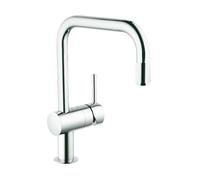 Grohe Minta - Grifo monomando de fregadero, cromo 32067000