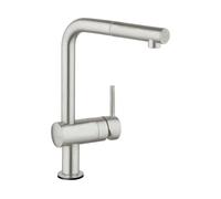 Grohe Minta grifo de cocina de pie SuperSteel 31360DC1