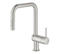Grohe Minta grifo de cocina de pie SuperSteel 32322DC2