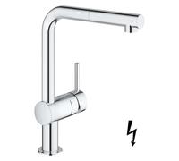 Grohe Minta - Grifo de fregadero con ducha extraíble, cromo 31397000