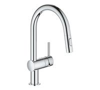Grohe Minta - Grifo de fregadero con ducha extraíble, cromo 32321002