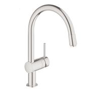 Grohe Minta grifo de cocina de pie SuperSteel 32918DC0