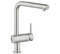 Grohe Minta grifo de cocina de pie acero inoxidable 32168DC0