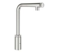 Grohe Minta SmartControl - Grifo de fregadero con ducha extraíble, SmartControl, supersteel 31613DC0
