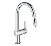 GROHE Grifo de cocina Minta Touch 31358002 - Electrónico, caño en C extraíble, cromo