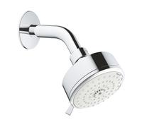 Grohe New Tempesta ducha con efecto lluvia 10x10 cm StarLight Chrome 26090001
