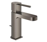 Grohe Plus - Grifo de lavabo, con desagüe, Hard Graphite cepillado 32612AL3