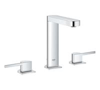 Grohe Plus - Grifo de lavabo M con desagüe, de 3 orificios, cromo 20301003