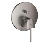 Grohe Plus - Grifo empotrado para 2 dispositivos, Hard Graphite cepillado 24060AL3