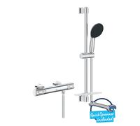 Grohe Precision Feel - Conjunto de ducha con termostato, 3 chorros, cromo 34791001