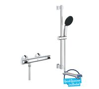Grohe Precision Flow - Conjunto de ducha con termostato, cromo 34800001