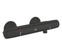 Grohe Precision grifo para ducha a pared con termostato negro 1022172432