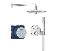 Grohe Precision Smartcontrol conjunto de ducha empotrado con termostato con rociador con efecto lluvia cromo 34878000