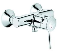 GROHE QuickFix Start Classic, Grifo de ducha monomando (montaje en pared, menor consumo de agua, instalación con QuickSpanner incluída), cromo, 23786000