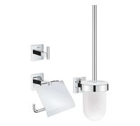 Grohe QuickFix Start Cube - Set de accesorios de WC 3 en 1, cromo 41123000